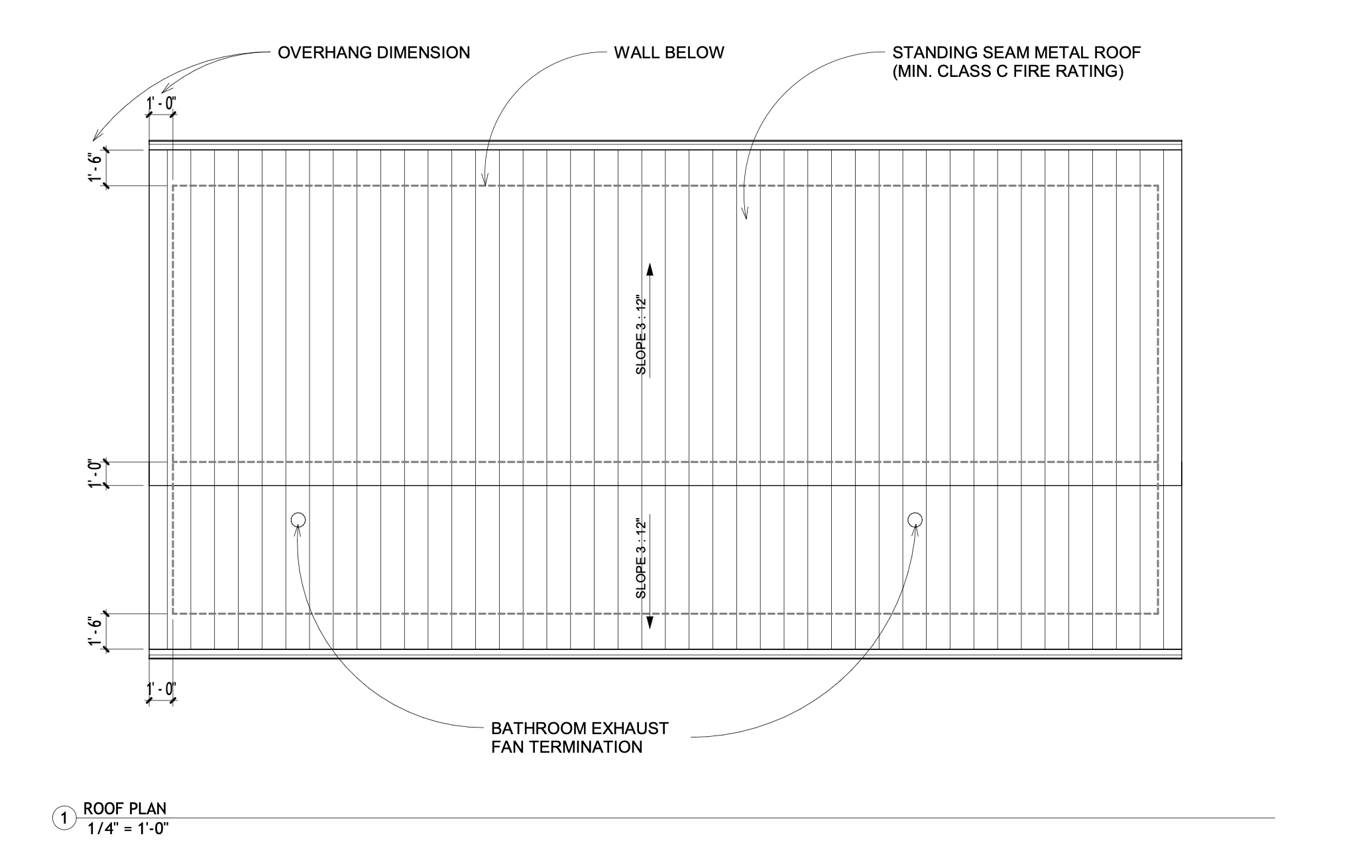 Roof Plan - The Crest